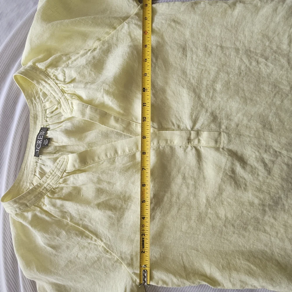 J Crew Cabana‎ top in linen